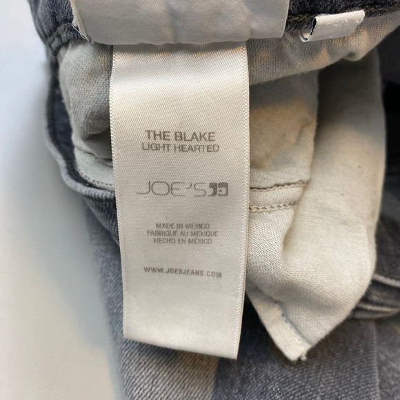 Joe's Jeans Blake High Rise Wide Leg Crop Jeans Light Hearted Gray Women’s 31 - Picture 6 of 16